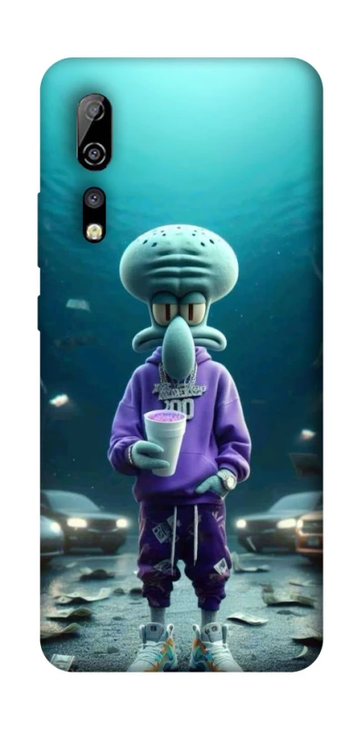 Чохол на ZTE Axon 10 Pro Сквідвард фото 1 з 1