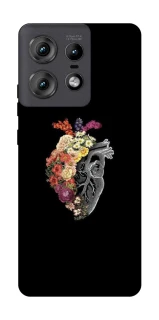 Чохол на Motorola Edge 50 Pro Heart with flowers фото 1 з 1
