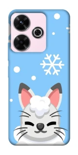 Чохол на Xiaomi Poco M6 4G Adopt Me Snow Kitty Smile фото 1 з 1