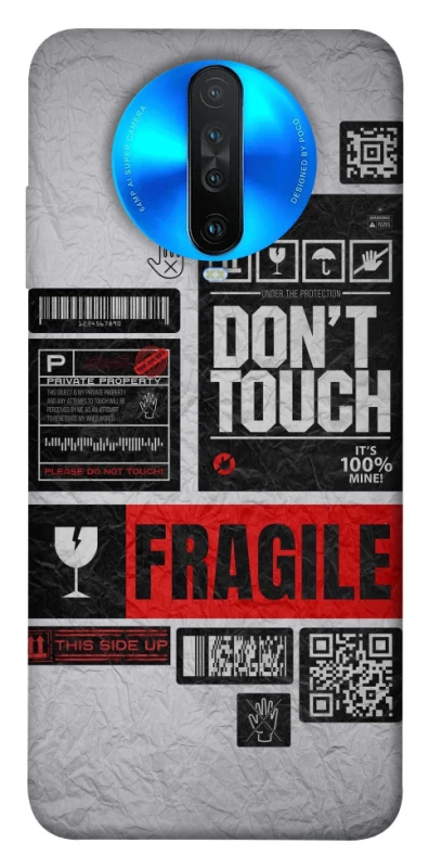 Чехол на Xiaomi Redmi K30 Don't touch фото 1 из 1