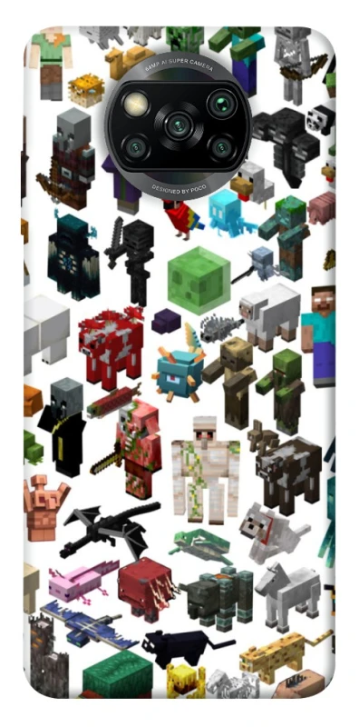 Чохол на Xiaomi Poco X3 NFC / Poco X3 Pro Minecraft v4 фото 1 з 1