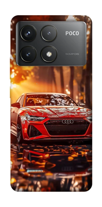 Чохол на Xiaomi Poco F6 Pro Audi at sunset фото 1 з 1