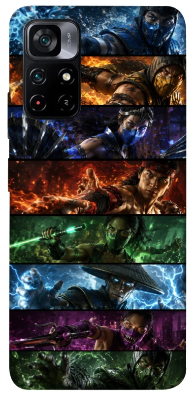 Чохол на Xiaomi Poco M4 Pro 5G Mortal Kombat ver.2 фото 1 з 1