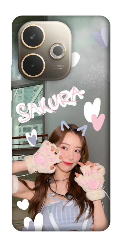 Чохол на Oppo A5 Pro 4G Sakura - LE SSERAFIM фото 1 з 1