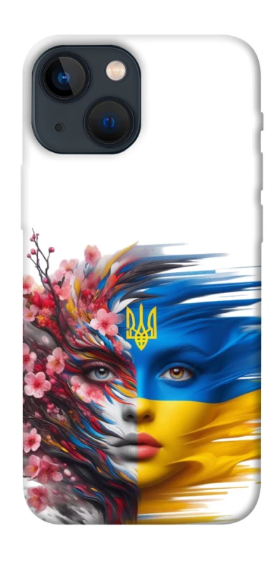 Чехол на Apple iPhone 13 mini (5.4") Flowering Ukraine фото 1 из 1