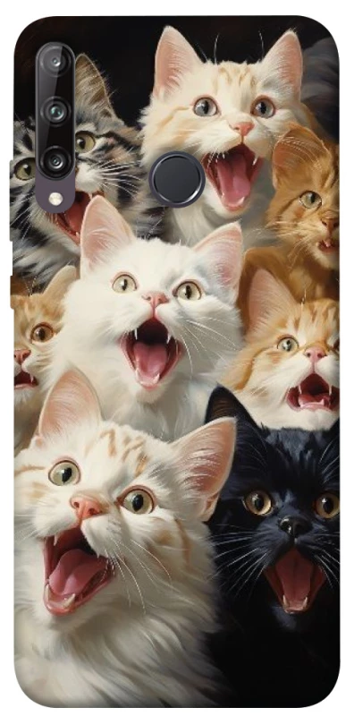 Чохол на Huawei P40 Lite E Коти фото 1 з 1
