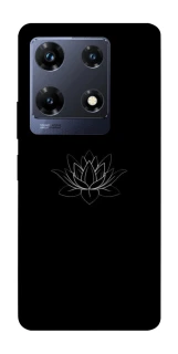 Чохол на Infinix Note 30 Pro Black Lotus фото 1 Чохол на Infinix Note 30 Pro Black Lotus фото 1 з 1