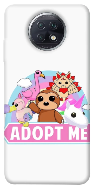 Чохол на Xiaomi Redmi Note 9 5G / Note 9T Adopt Me Pets Logo фото 1 з 1