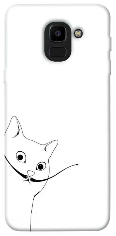 Чехол на Samsung J600F Galaxy J6 (2018) Кот Дали фото 1 из 1