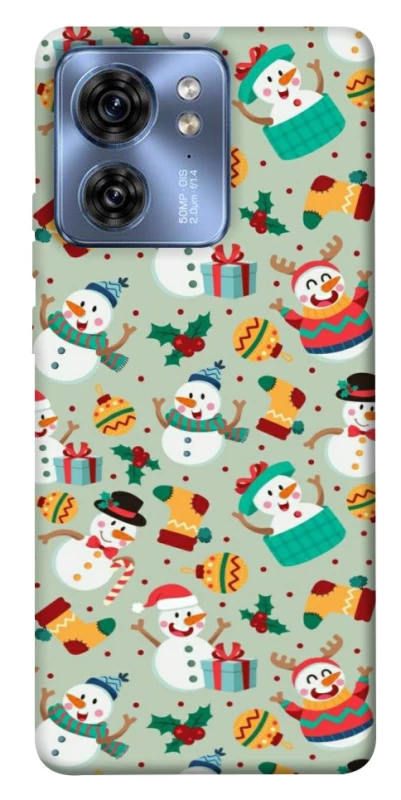 Чохол на Motorola Edge 40 Новорічний v2 фото 1 з 1