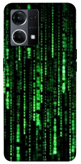 Чохол на Oppo Reno 7 4G Matrix Code фото 1 з 1