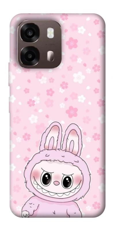 Чехол на Oppo A6 Pink Labubu фото 1 из 2