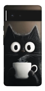 Чехол на Google Pixel 6 morning cat фото 1 из 1