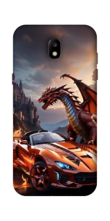 Чохол на Samsung Galaxy J5 (2017) Сar and dragon фото 1 з 1