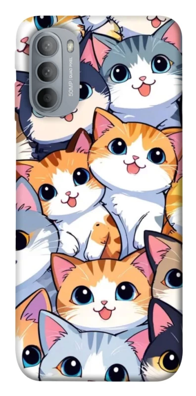 Чохол на Motorola Moto G31 Cute Cat v2 фото 1 з 1
