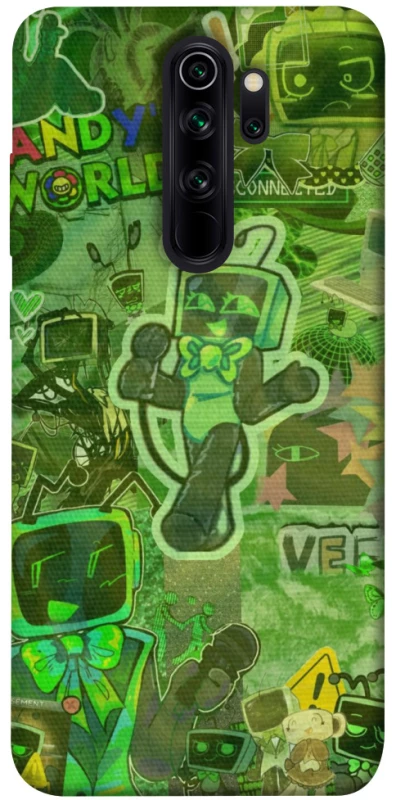 Чехол на Xiaomi Redmi Note 8 Pro Dandysworld tv green theme фото 1 из 1