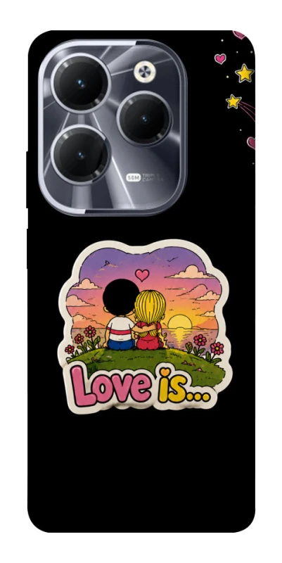 Чохол на Infinix Hot 40 Pro Love is ver.5 фото 1 з 1
