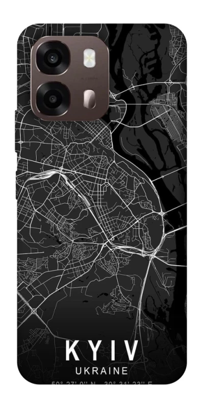 Чохол на Oppo A6 Kyiv map фото 2 з 2