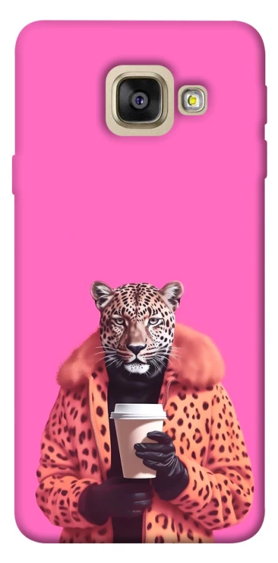 Чохол на Samsung A520 Galaxy A5 (2017) Леопард з кавою фото 1 з 1