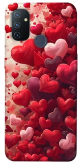 Чохол на OnePlus Nord N100 Many hearts фото 1 з 1