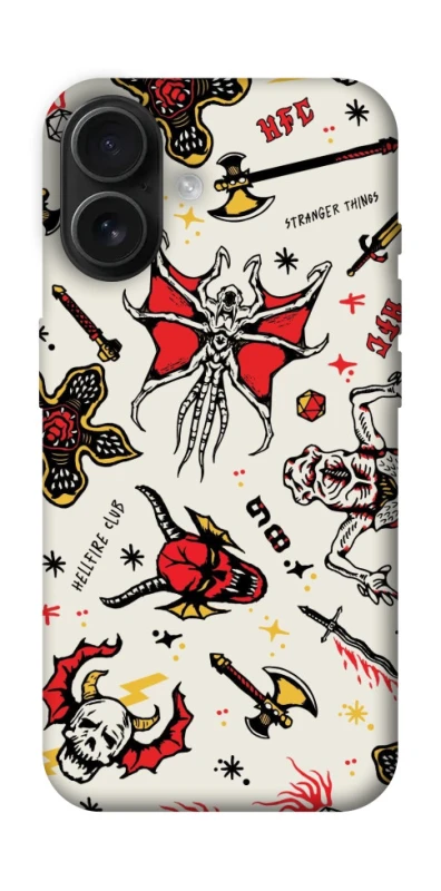 Чохол на Apple iPhone 16 Stranger Things ver.2 фото 1 з 1