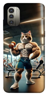 Чехол на Nokia G11 Качок кот фото 1 из 1