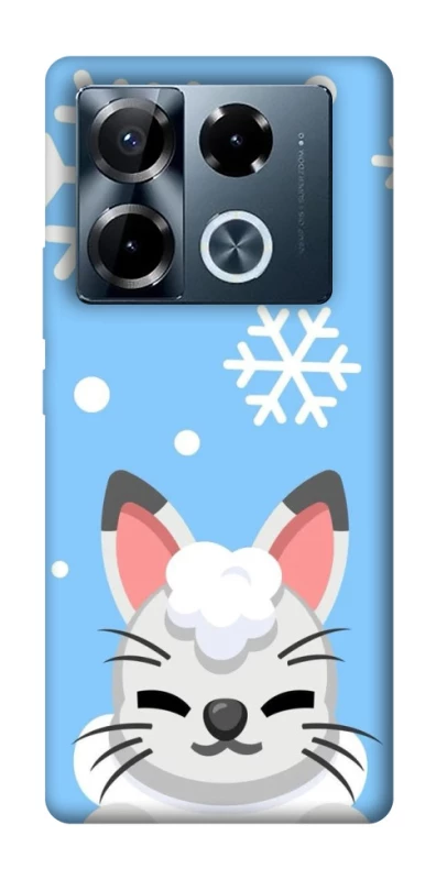 Чохол на Infinix Note 40 Pro 4G Adopt Me Snow Kitty Smile фото 1 з 1