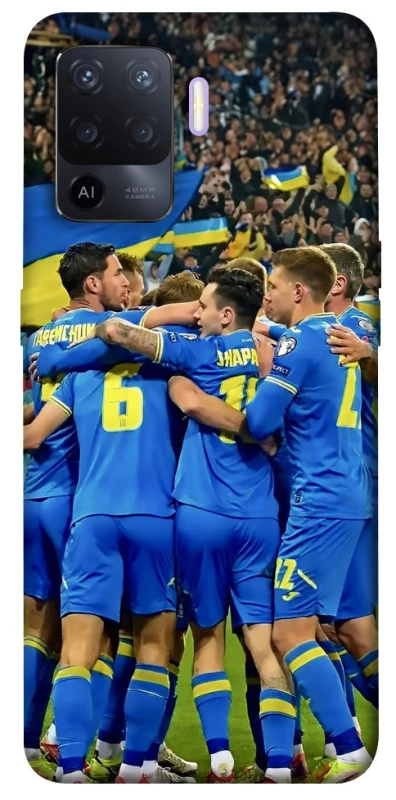 Чехол на Oppo A94 Сборная Украины v3 фото 1 из 1
