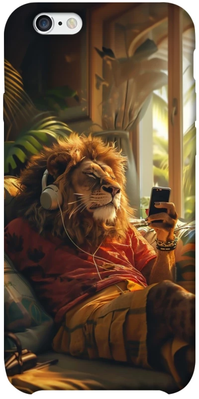 Чохол на Apple iPhone 6/6s plus (5.5") Лев v2 фото 1 з 1