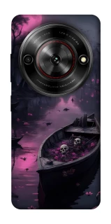 Чохол на ZTE Nubia Focus Boat and flamingo фото 1 з 1