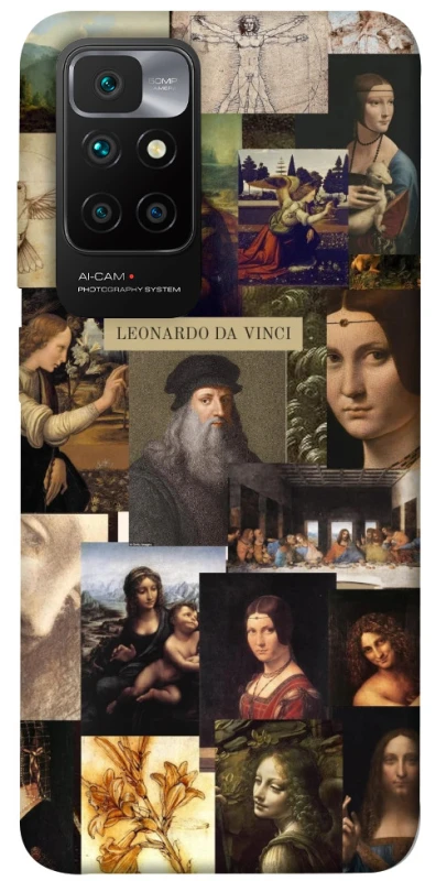 Чехол на Xiaomi Redmi 10 Leonardo da Vinci фото 1 из 1