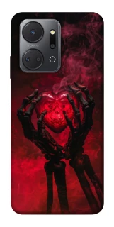 Чохол на Huawei Honor X7a Heart in the hands of a skeleton фото 1 з 1