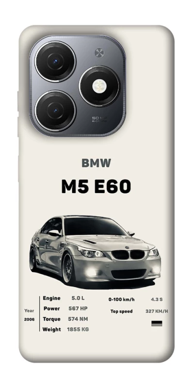 Чехол на TECNO Spark 20 BMW M5 E60 фото 1 из 1