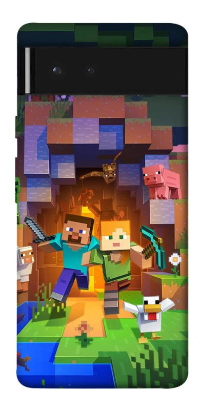 Чохол на Google Pixel 6 Minecraft game фото 1 з 1