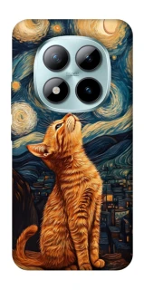 Чохол на Xiaomi Redmi Note 15 Pro+ 5G van gogh cat фото 1 з 1