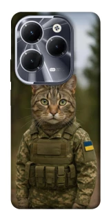 Чехол на Infinix Hot 40 Кот защитник фото 1 из 1