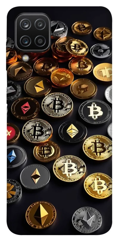 Чехол на Samsung Galaxy A12 Many coins фото 1 из 1