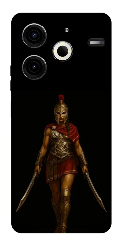 Чохол на TECNO Pova 6 Neo (LI6) Goddess of war ver.3 фото 1 з 1