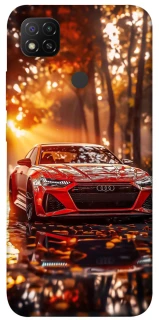 Чехол на Xiaomi Redmi 9C Audi at sunset фото 1 из 1