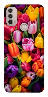 Чехол на Motorola Moto E40 Flowers v30 фото 1 из 1