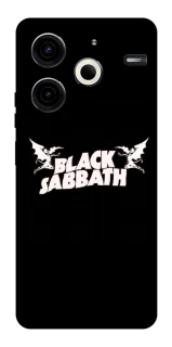 Чехол на TECNO Pova 6 Neo (LI6) Black Sabbath logo ver.2 фото 1 из 1