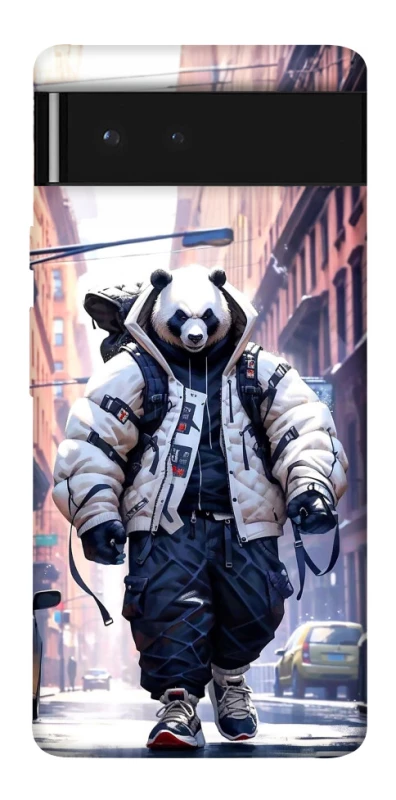 Чохол на Google Pixel 6 Панда кур'єр фото 1 з 1