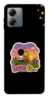 Чехол на Motorola Moto G14 Love is ver.5 фото 1 из 1