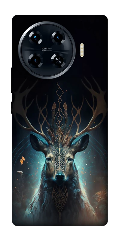 Чехол на TECNO Spark 20 Pro+ Скандинавский олень v2 фото 1 из 1