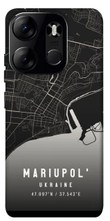 Чехол на Tecno Spark Go 2023 Mariupol map фото 1 из 1