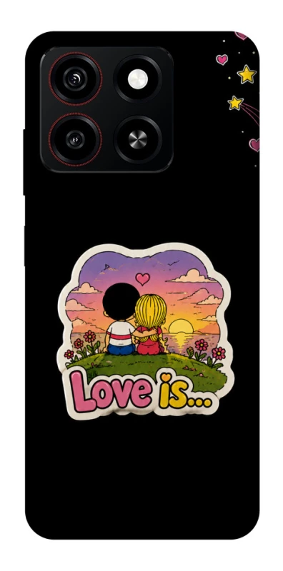 Чохол на ZTE Blade A35 4G Love is ver.5 фото 1 з 1