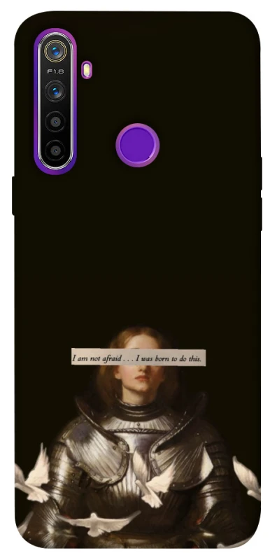 Чехол на Realme 5 Not afraid фото 1 из 1