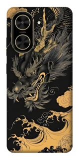 Чохол на Xiaomi Poco C71 gold dragon фото 1 з 1