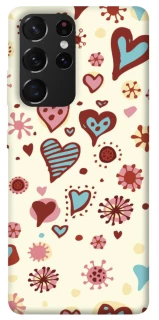 Чохол на Samsung Galaxy S21 Ultra Pretty hearts фото 1 з 1