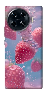 Чохол на TECNO Spark 20 Pro+ Полуниця в воді фото 1 з 1